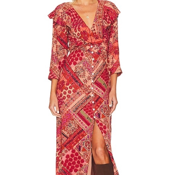 Free People | Lennon Maxi Dress - Picture 4 of 12